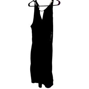 Venus little black dress with silver embellishments.